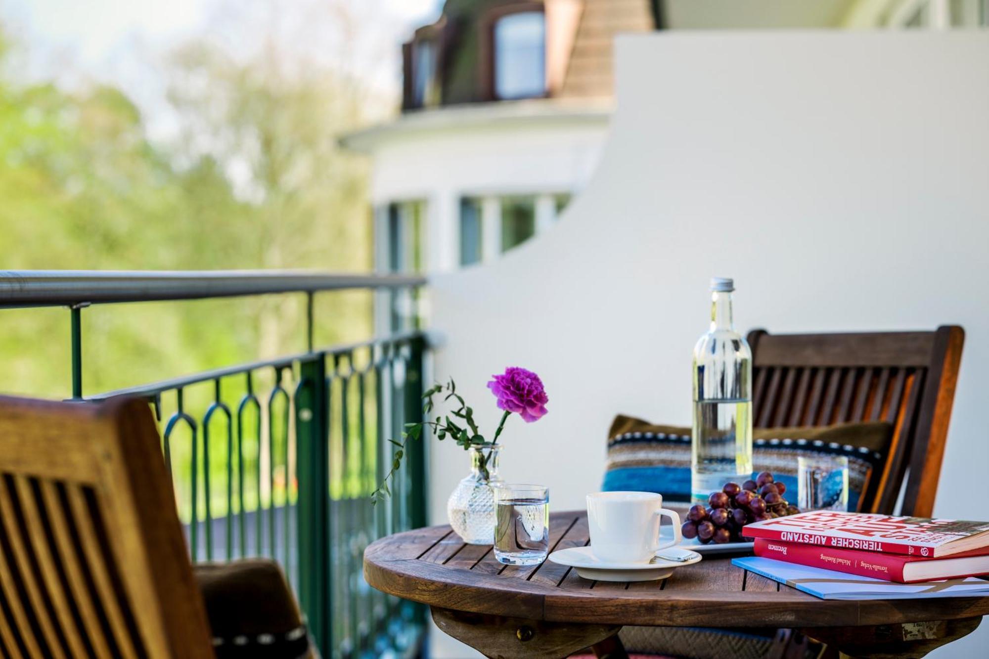 Parkhotel Bremen - Ein Mitglied Der Hommage Luxury Hotels Collection Exterior foto A balcony